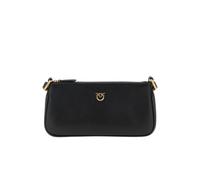 Pinko, Femme, Sacs, Noir, Taille: ONE Size Half Moon Horizontal Mini