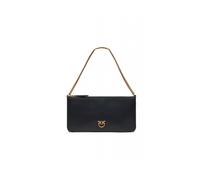 Pinko, Femme, Sacs, Noir, Taille: ONE Size Horizontal Flat Vitello Seta