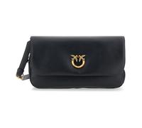 Pinko Sac à bandoulière Click Soft Classic en cuir 32 cm noir