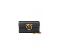 Pinko, Femme, Sacs, Noir, Taille: ONE Size Love Icon Wallet