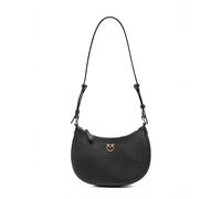PINKO Half Moon Sac à bandoulière Cuir 26 cm noir