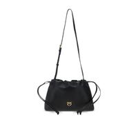 Pinko, Femme, Sacs, Noir, Taille: ONE Size Mini Pochette en Cuir