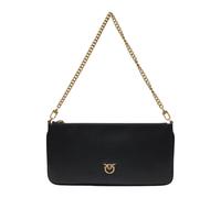 Pinko, Femme, Sacs, Noir, Taille: ONE Size Pochette en Cuir Collection Printemps/Été