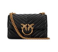 Pinko Sac bandoulière Love One Cuir 21 cm Noir Femme