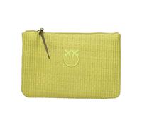 Pinko, Femme, Sacs, Vert, Taille: ONE Size Pochette en raphia
