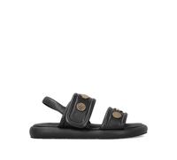 Pinko - Fiona Slingback Flat - Femme - Chaussures - Noir - Taille: 37 EU