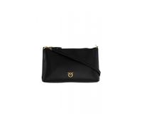 Pinko - Flat Horizontal Mini Vitello Seta - Femme - Sacs - Noir - Taille: ONE Size