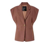 Pinko - Floella Vest - Femme - Vestes - Brun - Taille: 38 FR