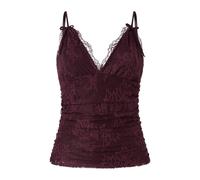 Pinko - Fragola Top - Femme - Tops - Rouge - Taille: 40 FR