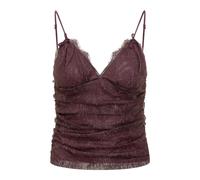 Pinko - Fragola Top - Femme - Tops - Violet - Taille: 40 FR
