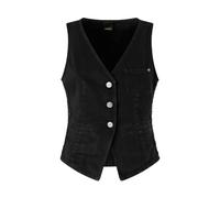 Pinko - Gilet boutonné - Femme - Vestes - Noir - Taille: 38 FR