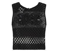 Pinko - Gonzano Sleeveless Top - Femme - Tops - Noir - Taille: 36 FR