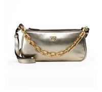 PINKO Half Moon Sac à main Cuir 23 cm couleur or