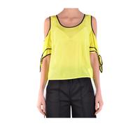 Pinko - Haut Chic Sans Manches - Femme - Tops - Jaune - Taille: 40 FR