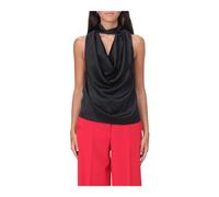 Pinko - Haut sans Manches Noir Élégant et Polyvalent - Femme - Tops - Noir - Taille: 46 FR