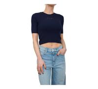 Pinko - Haut Tricot Bleu - Femme - Pulls - Bleu - Taille: 36 FR