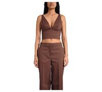 Pinko - Hauts sans manches - Femme - Tops - Brun - Taille: 42 FR
