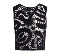 Pinko - Hauts sans manches - Femme - Tops - Noir - Taille: 40 FR