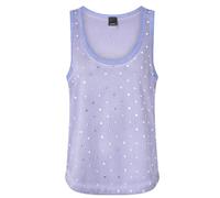 Pinko - Hauts sans manches - Femme - Tops - Violet - Taille: 36 FR