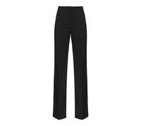 Pinko - Hulka Pantalone Crepe Stretch - Femme - Pantalons - Noir - Taille: 38 FR