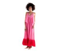 Pinko - Io Canto Maxi Dress - Femme - Robes - Rouge - Taille: 40 FR