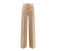 Pinko - Jacopone Pantalons - Femme - Pantalons - Beige - Taille: 40 FR