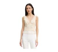 Pinko - Janessa Sleeveless Top - Femme - Blouses et Chemises - Beige - Taille: 42 FR