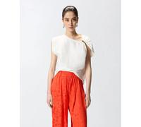 Pinko jersey de coton elastique ss26 BIANCO-BIANCANEVE (Z05) L