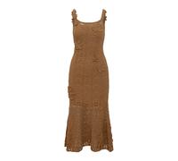 Pinko - Juncus Crochet Dress - Femme - Robes - Brun - Taille: 36 FR