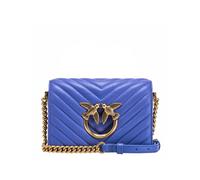 Pinko - La Love Click Mini Sac Bandoulière - Femme - Sacs - Bleu - Taille: ONE Size