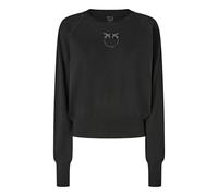 Pinko - Lanzarote Maille Col Rond - Femme - Pulls - Noir - Taille: 36 FR