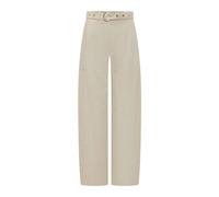 Pinko - Lexy Pantalons - Femme - Pantalons - Blanc - Taille: 40 FR