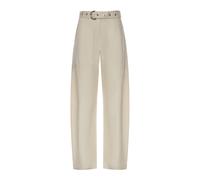 Pinko Pantalon Lexy Wide Femme Blanc Taille 38