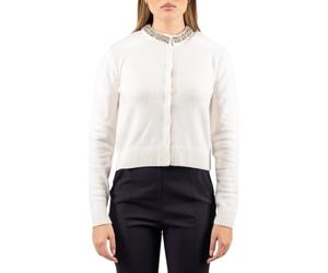 Pinko - Long Sleeve Hauts - Femme - Pulls - Blanc - Taille: 38 FR