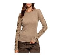 Pinko - Long Sleeve Hauts - Femme - Tops - Beige - Taille: 38 FR
