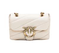 Pinko Sac femme LOVE BABY PUFF C SHEEP NAPPA Blanc Soie Antique Gold Taille unique