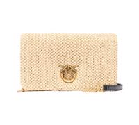 Pinko - Love Bag Click Soft Horizontal Mini - Femme - Sacs - Beige - Taille: ONE Size