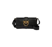 Pinko – Sac à bandoulière en cuir noir – Sangles amovibles – Femme – ONE Size