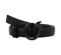 PINKO Love Berry Ceinture Cuir 75 cm noir