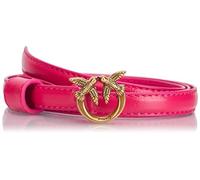 Pinko Love Berry H1 Belt Soft Naplack Ceinture, N17q_Pink Antique Gold, M Femme