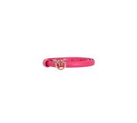 Pinko Love Berry H1 Belt Veau Soie Ceinture, N17q_Pink Antique Gold, S Femme
