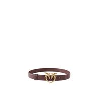 Pinko - Love Berry H3 Belt Vitello Seta - Femme - Accessoires - Rouge - Taille: L