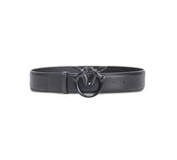 Pinko Love Berry H4 Belt VIT.Soie Ceinture, Z99b_Noir Limousine Block Color, M Femme
