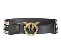 PINKO Love Berry Native H6 Belt Nast Black/beige-antique Gold Taille: XS | Ceintures Outlet | Femme | Jaune
