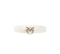 Pinko - Love Birds Belt - Femme - Accessoires - Blanc - Taille: XS
