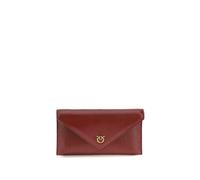 Pinko - Love Birds Clutch Bag - Femme - Sacs - Brun - Taille: ONE Size
