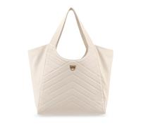 Pinko - Love Birds Sac Cabas en Cuir - Femme - Sacs - Blanc - Taille: ONE Size