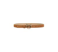 Pinko - Love Birds Thin Belt - Femme - Accessoires - Brun - Taille: L