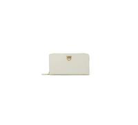 Pinko - Love Birds Zip Wallet - Femme - Accessoires - Beige - Taille: ONE Size