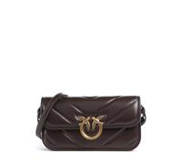 Pinko Love Box Horizontal Sac porté épaule vin, femme
